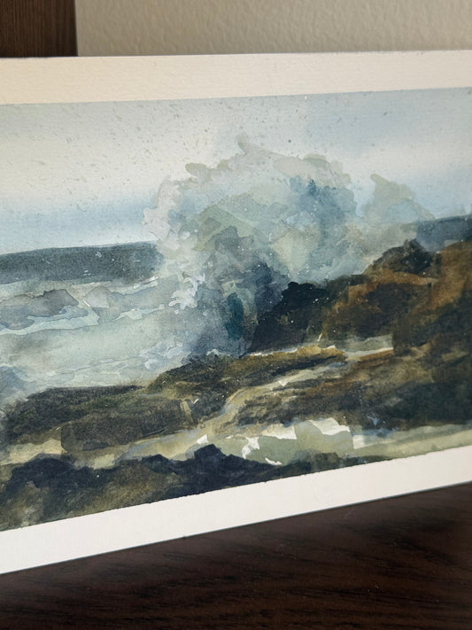 “WAVES CRASHING I”